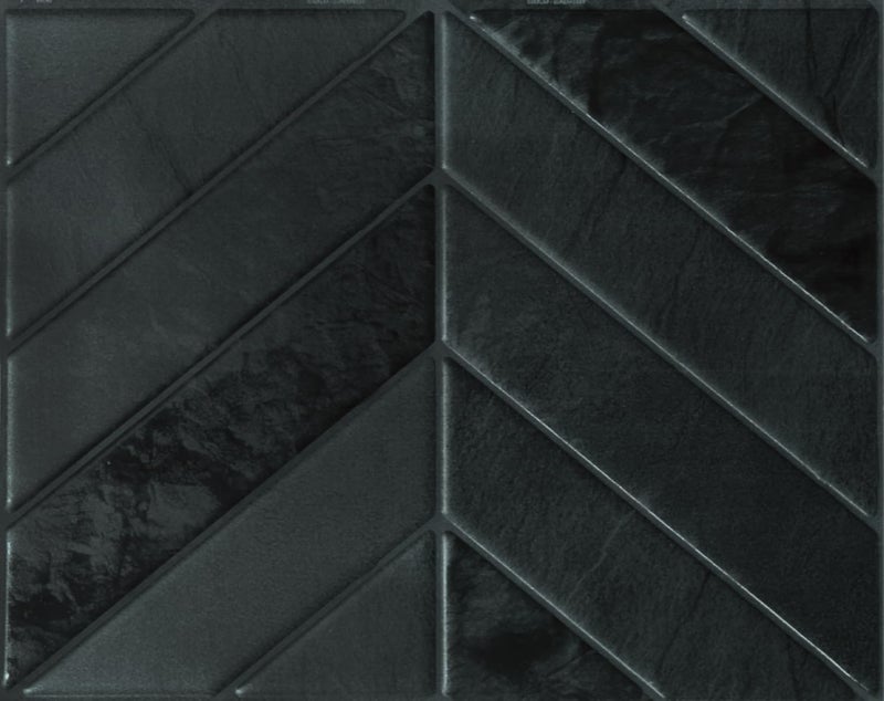 Smart Tiles Peel and Stick Backsplash - 5 Sheets of 11.43" x 9" - 3D Adhesive Peel and Stick Tile Backsplash for Kitchen, Bathroom, Wall Tile - Image 1